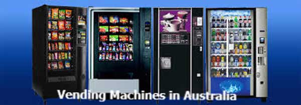 Vending Machines in Australia - various vending machines