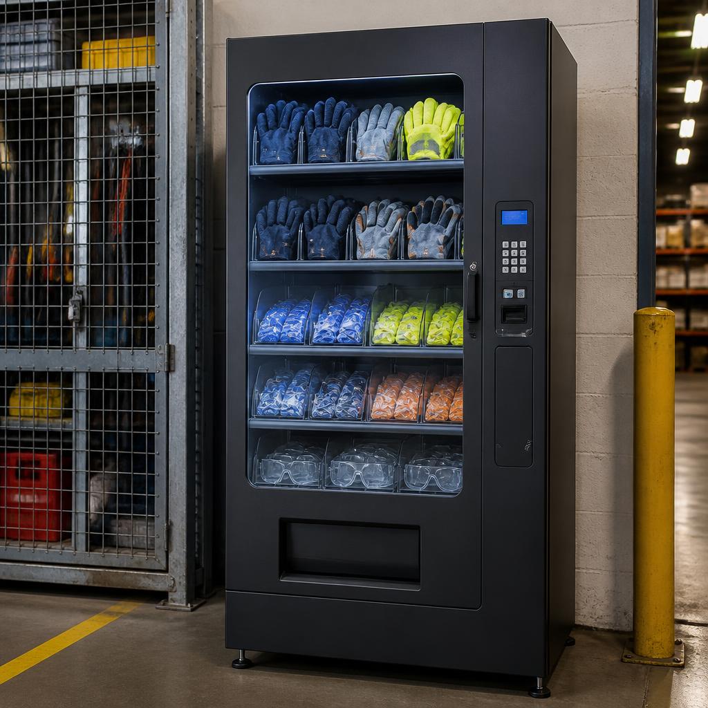 VMA Free PPE & Consumables Dispenser free-placement vending machine available in Australia