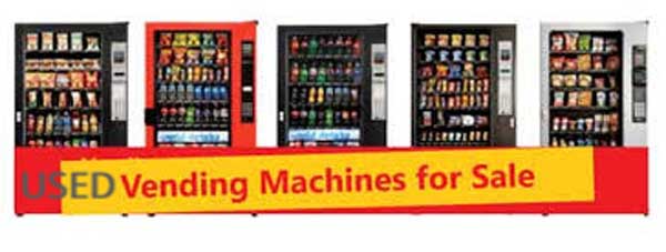 USED vending machines for sale