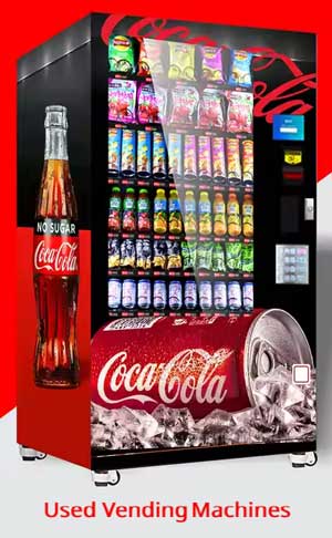 Used vending machine - Combo multivend vending machine