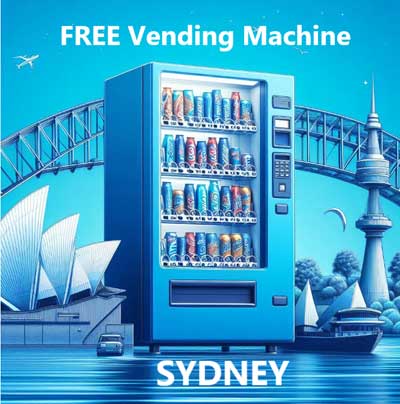 free vending machine Sydney